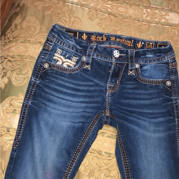 Rock Revival Kila cropped jeans - Picture 2 of 7